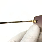 CHANEL RIMLESS SUNGLASSES