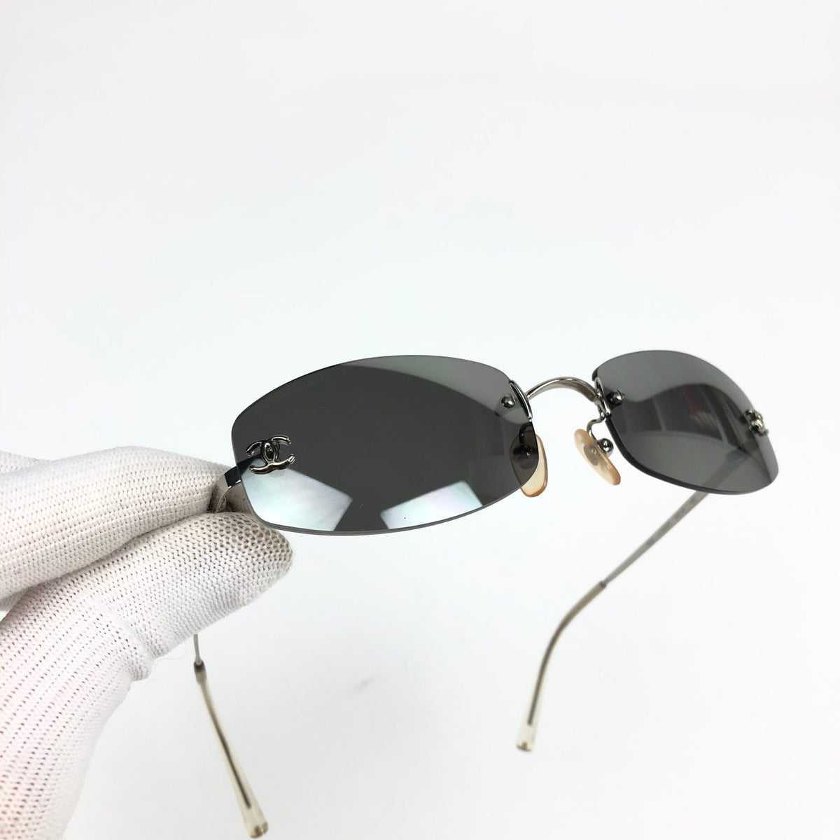 CHANEL RIMLESS SUNGLASSES