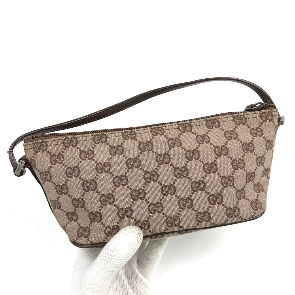 GUCCI MONOGRAM SHOULDER BAG