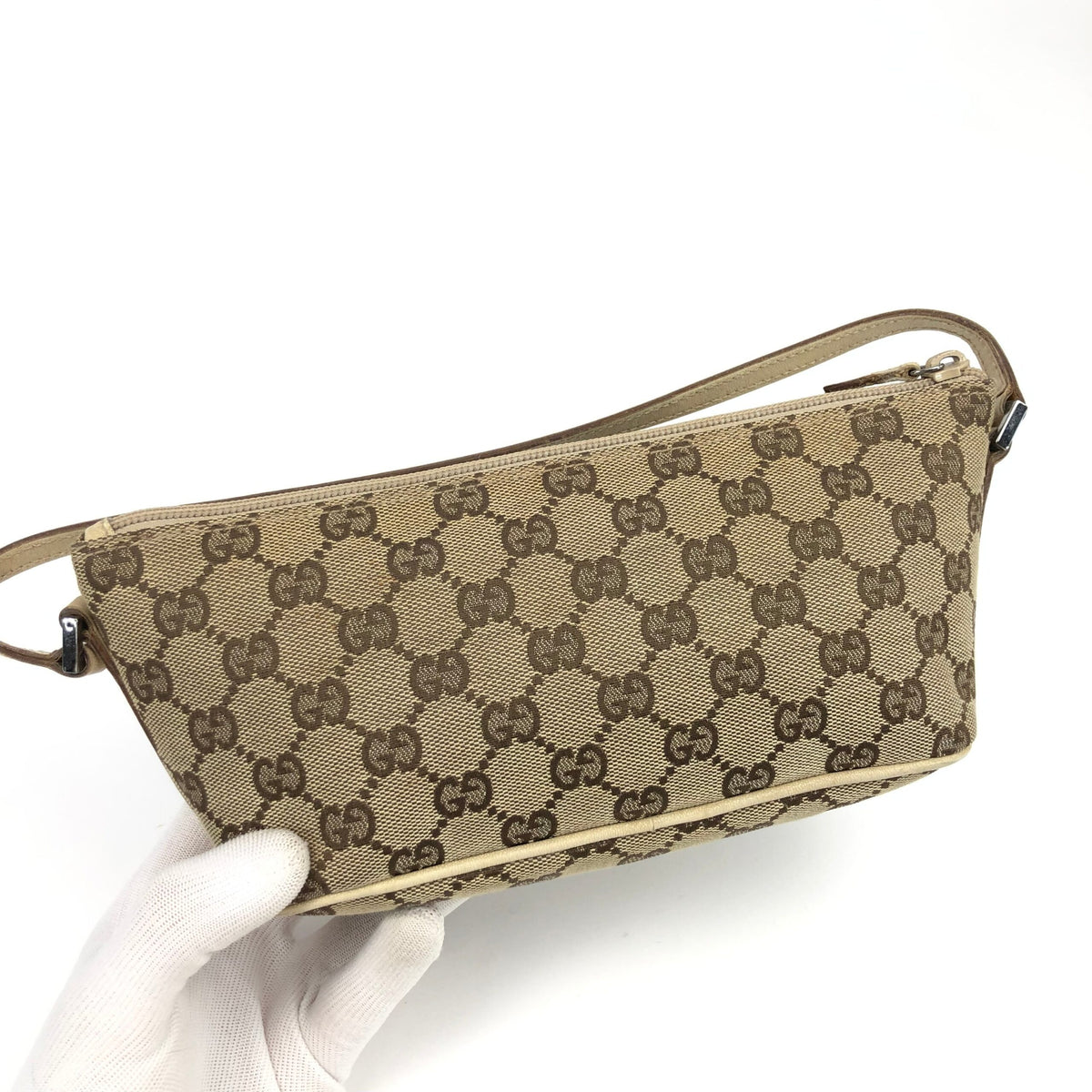 GUCCI MONOGRAM SHOULDER BAG