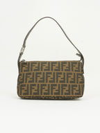 FENDI ZUCCA SHOULDER BAG