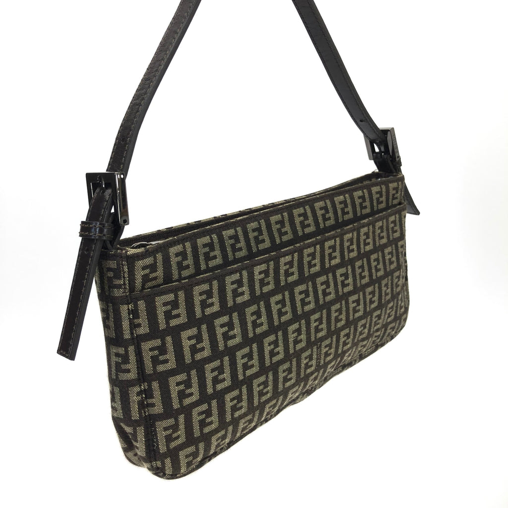 FENDI ZUCCA SHOULDER BAG