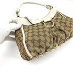GUCCI MONOGRAM ABBEY SHOULDER BAG