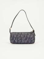 FENDI DENIM ZUCCA SHOULDER BAG