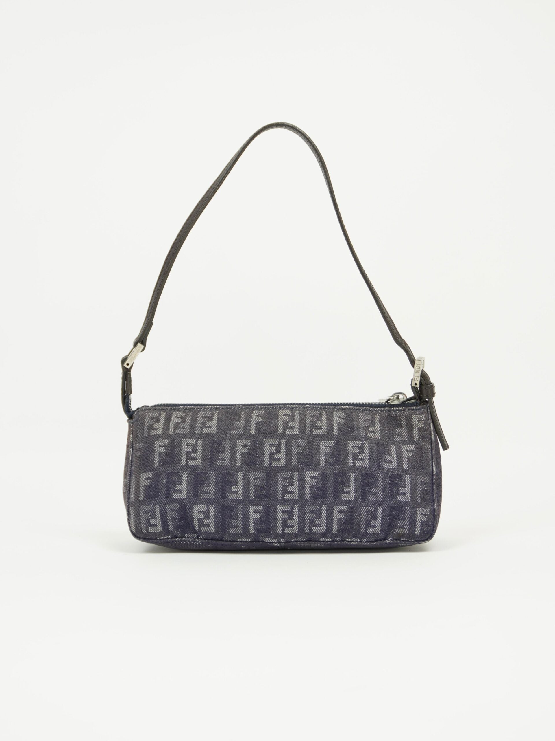 FENDI DENIM ZUCCA SHOULDER BAG