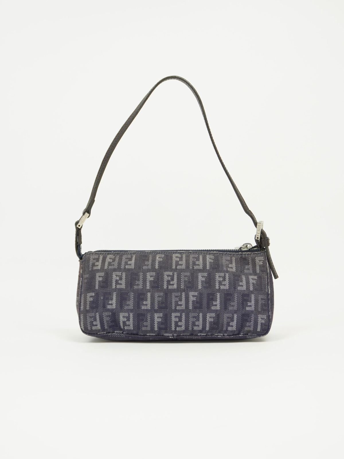 FENDI DENIM ZUCCA SHOULDER BAG