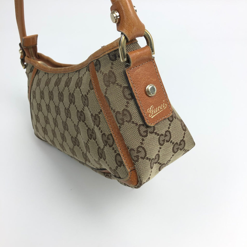 GUCCI MONOGRAM SHOULDER BAG