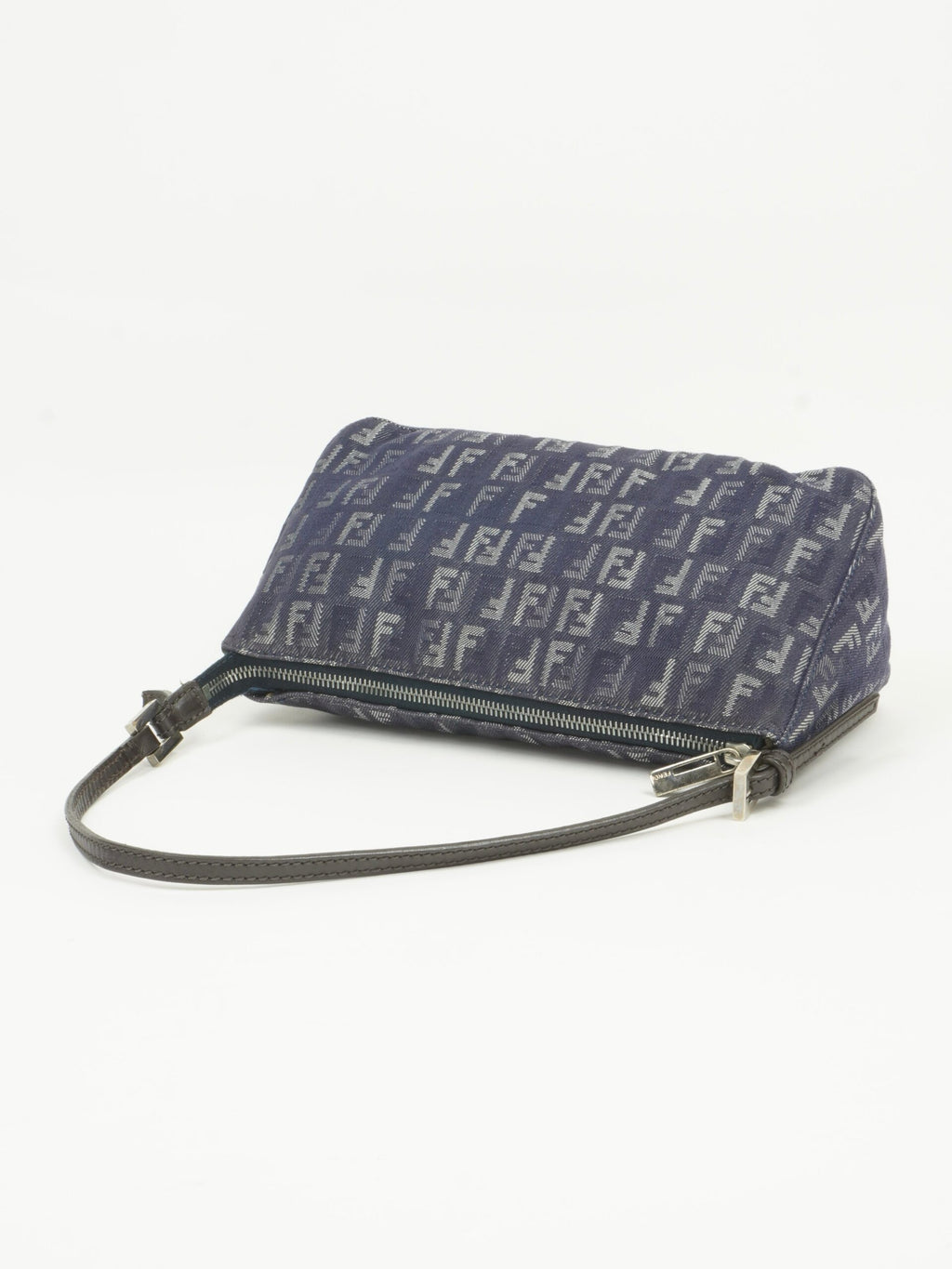 FENDI DENIM ZUCCA SHOULDER BAG