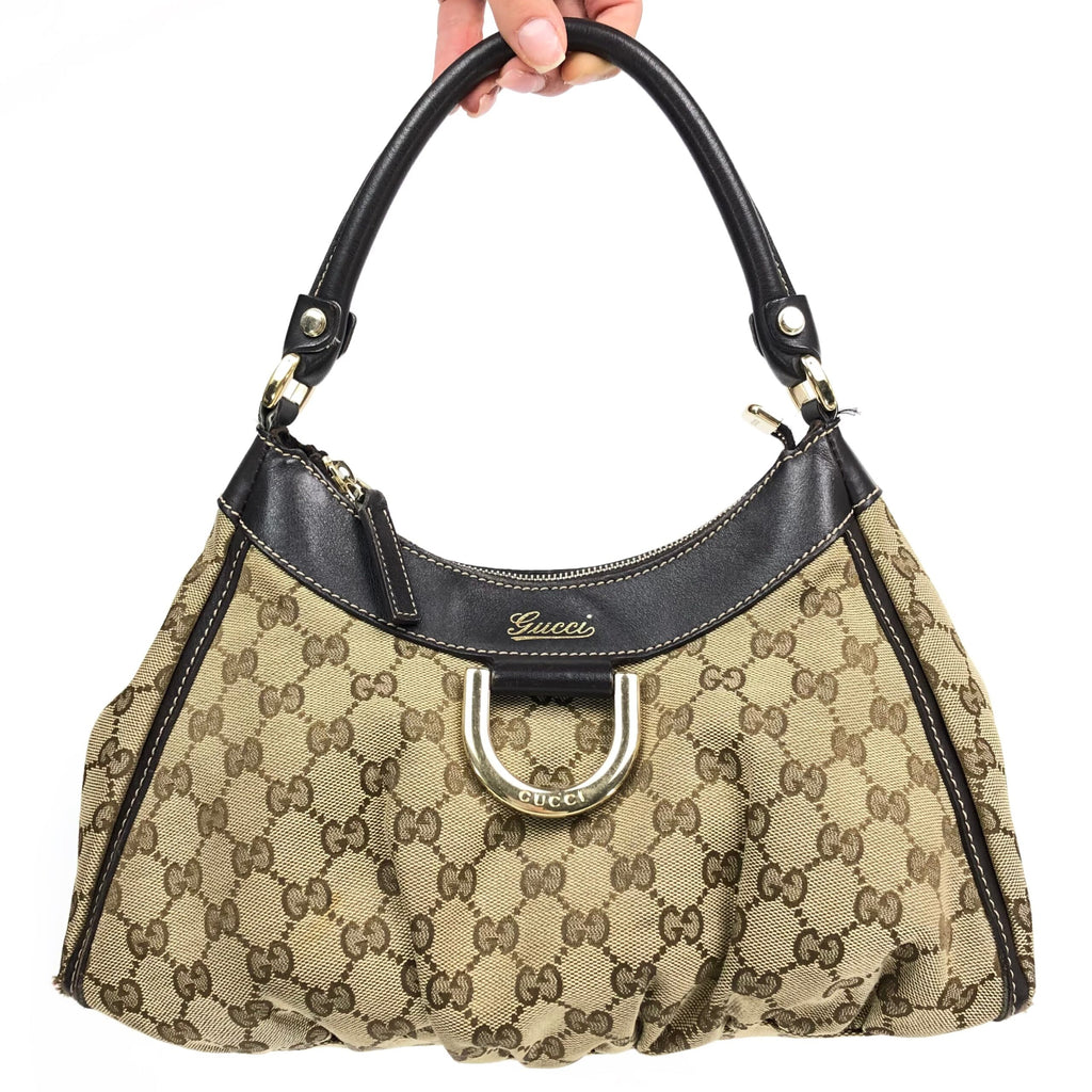 GUCCI MONOGRAM ABBEY SHOULDER BAG