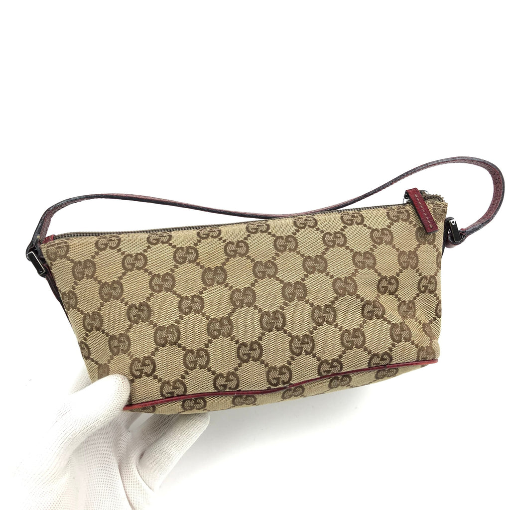 GUCCI MONOGRAM SHOULDER BAG