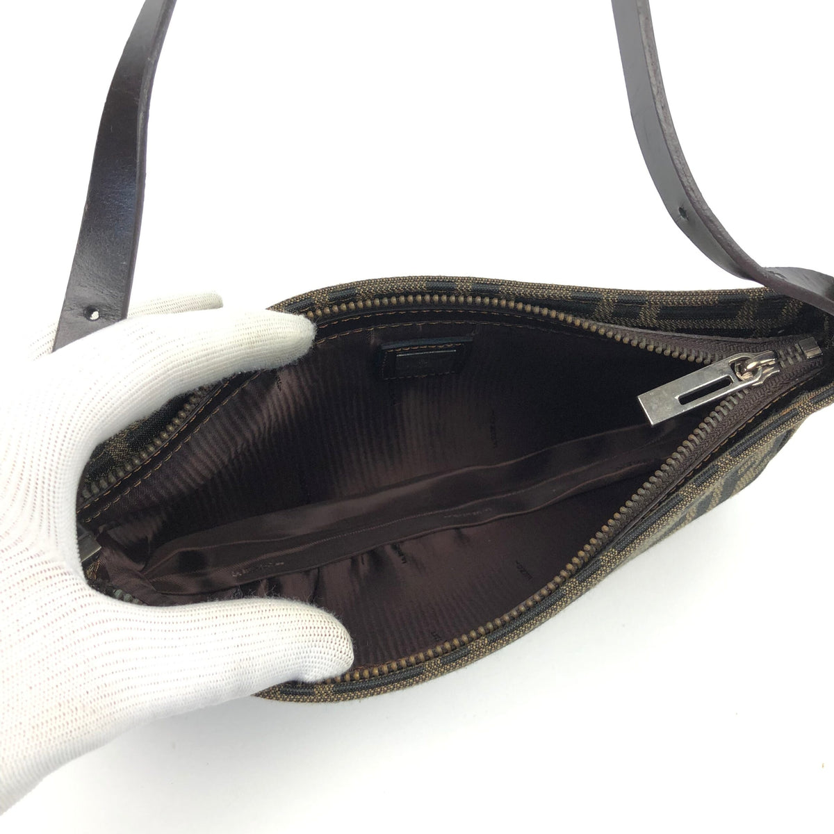 FENDI ZUCCA SHOULDER BAG