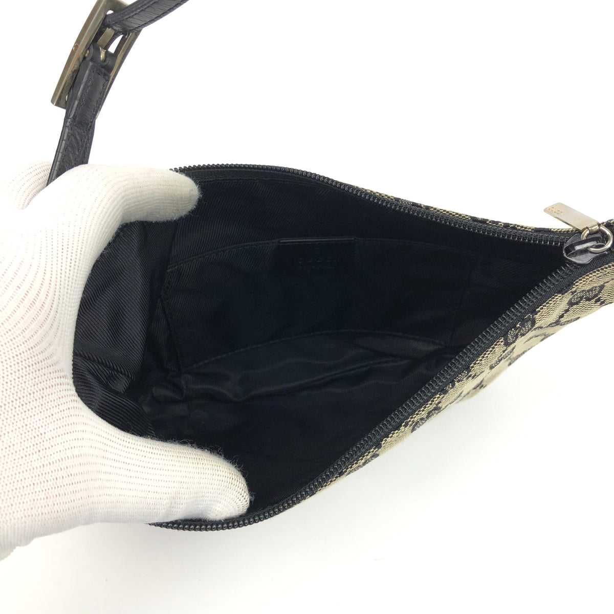 GUCCI MONOGRAM SHOULDER BAG