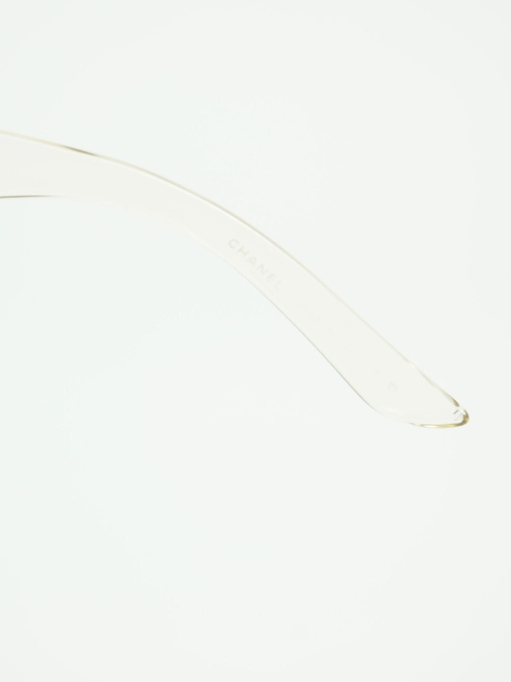 CHANEL RIMLESS CC LOGO SUNGLASSES