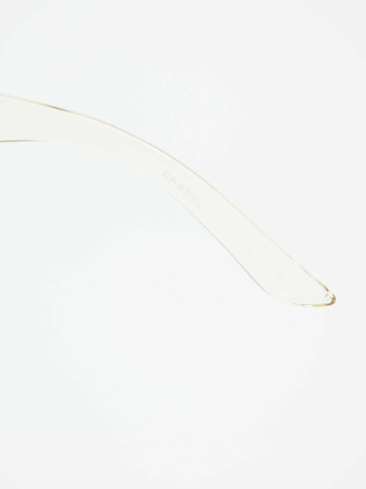 CHANEL RIMLESS CC LOGO SUNGLASSES