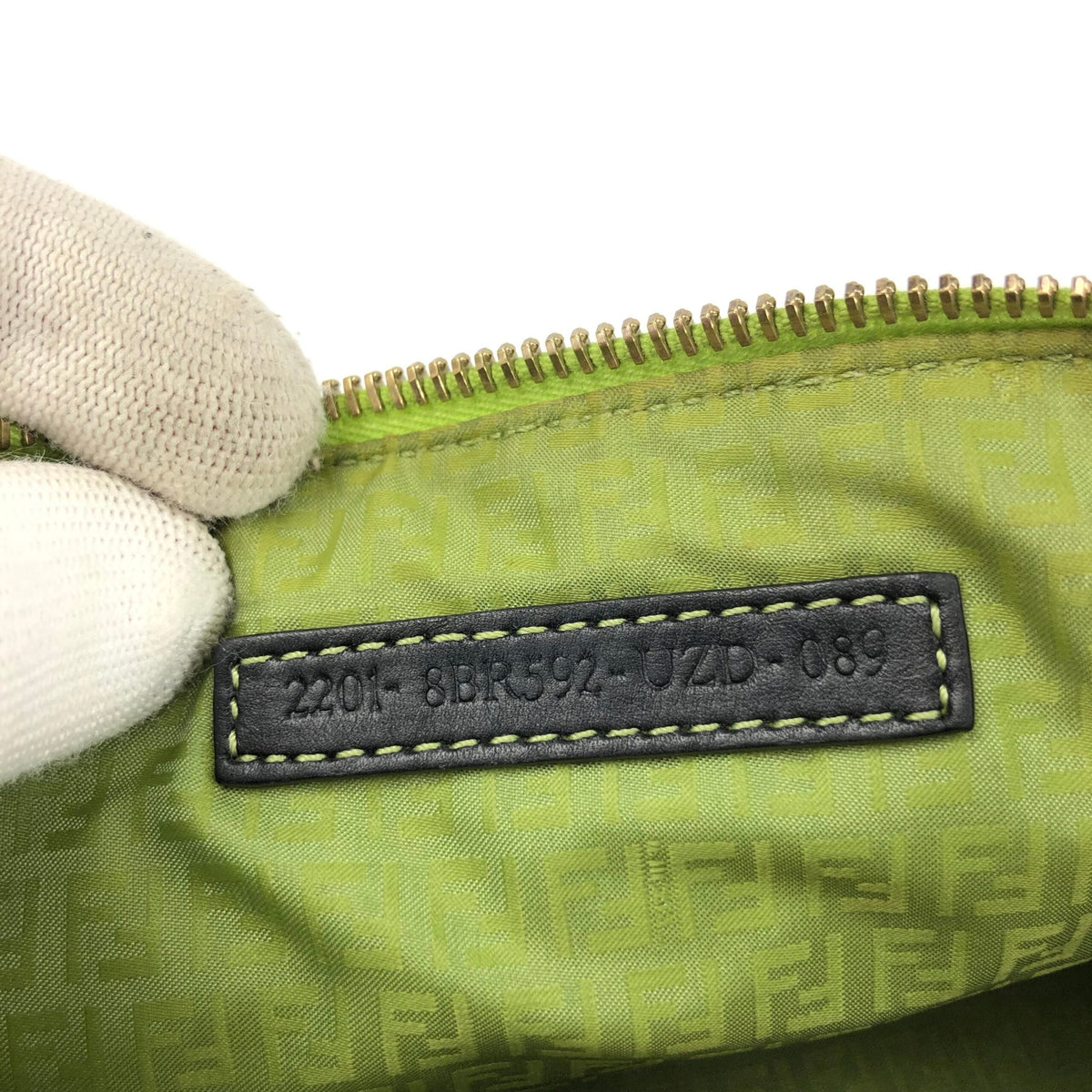 FENDI ZUCCA CHAIN BAG