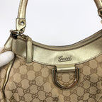 GUCCI ABBEY MONOGRAM SHOULDER BAG