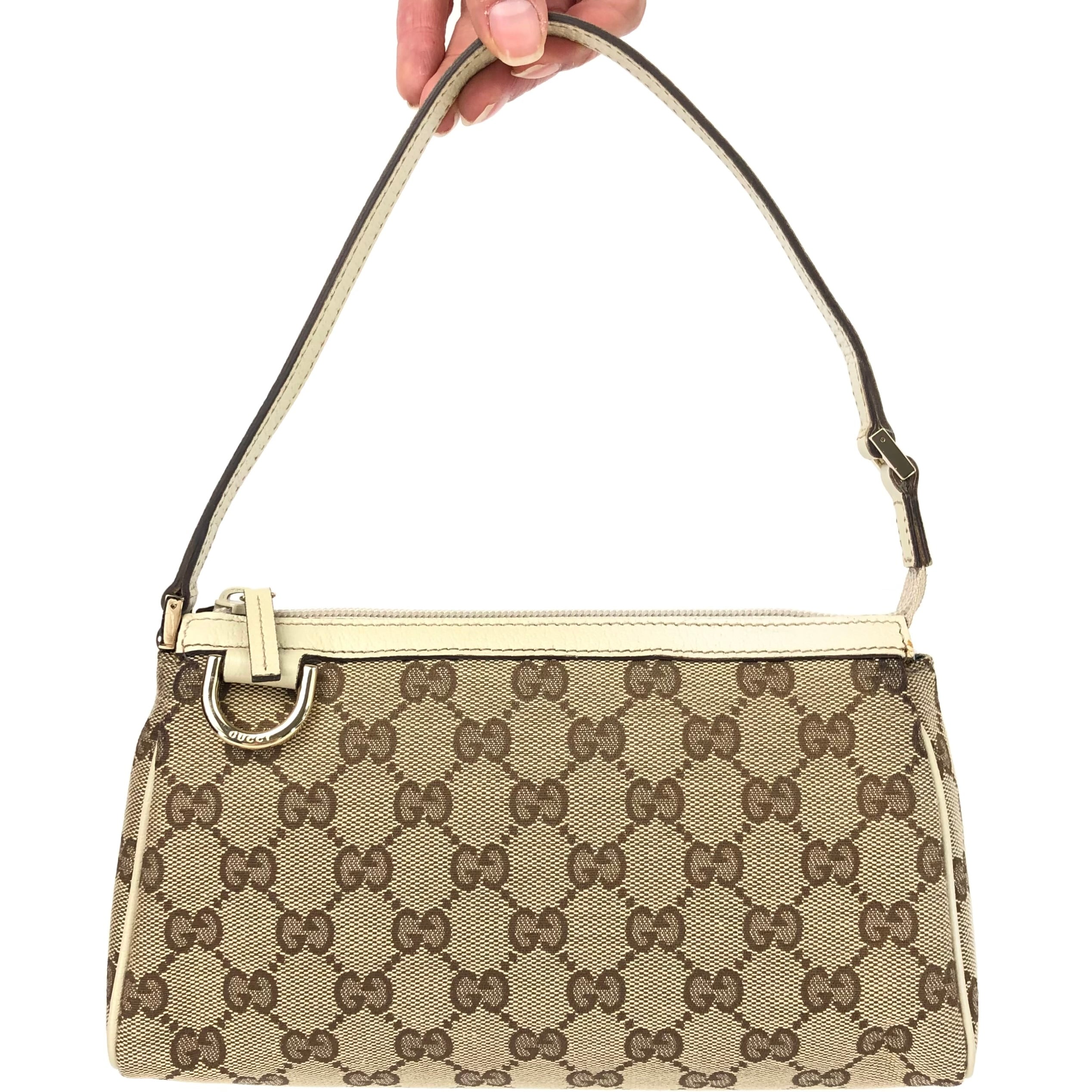 GUCCI MONOGRAM SHOULDER BAG