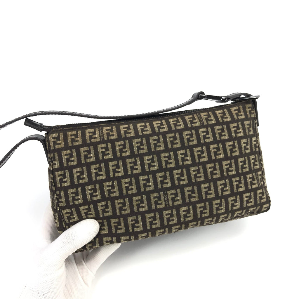 FENDI ZUCCA SHOULDER BAG