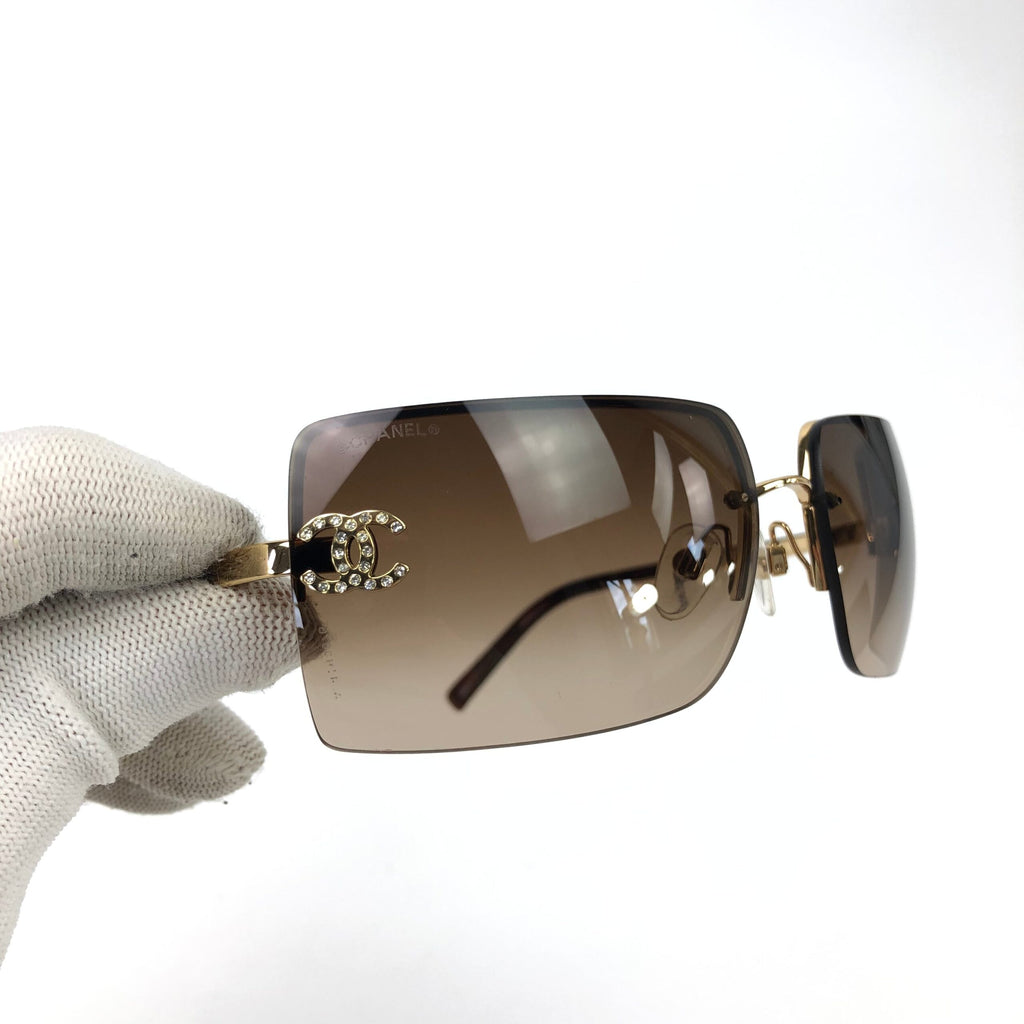 CHANEL RIMLESS SUNGLASSES