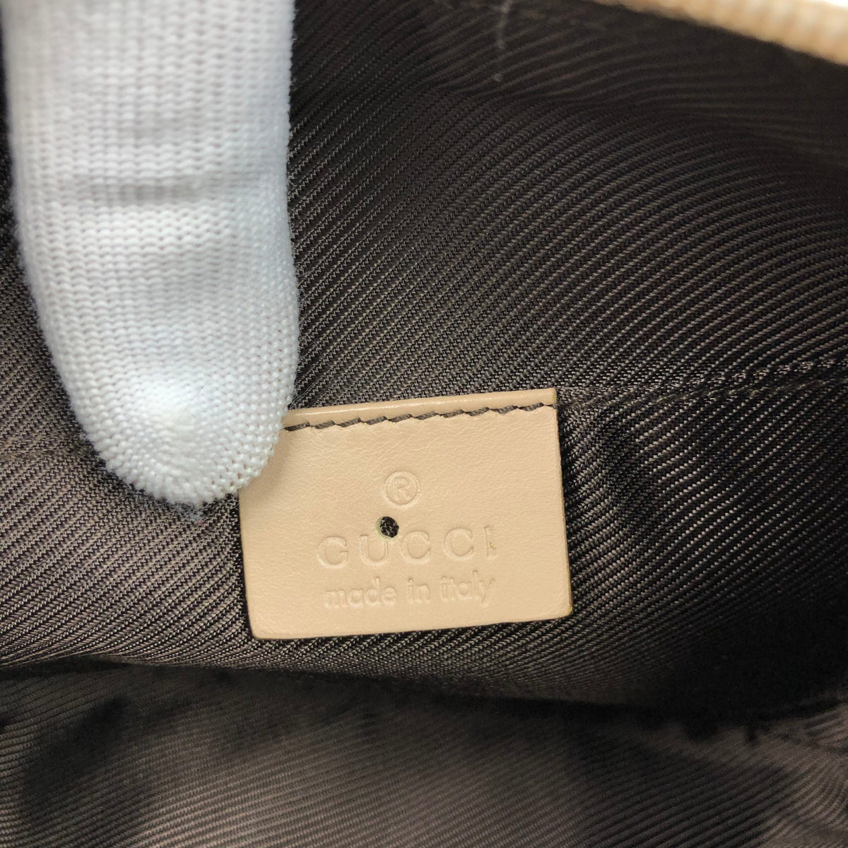 GUCCI MONOGRAM SHOULDER BAG