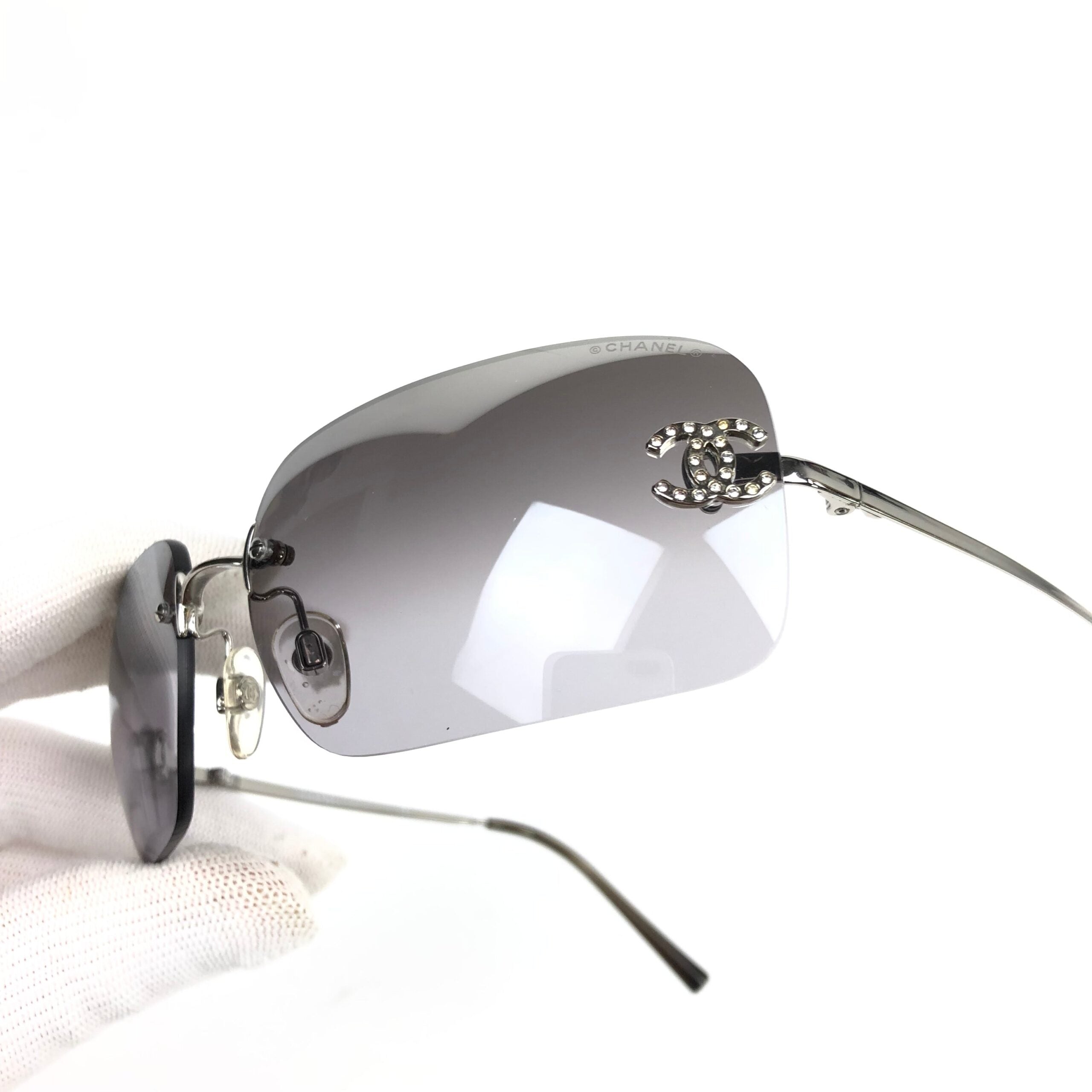 CHANEL RIMLESS SUNGLASSES