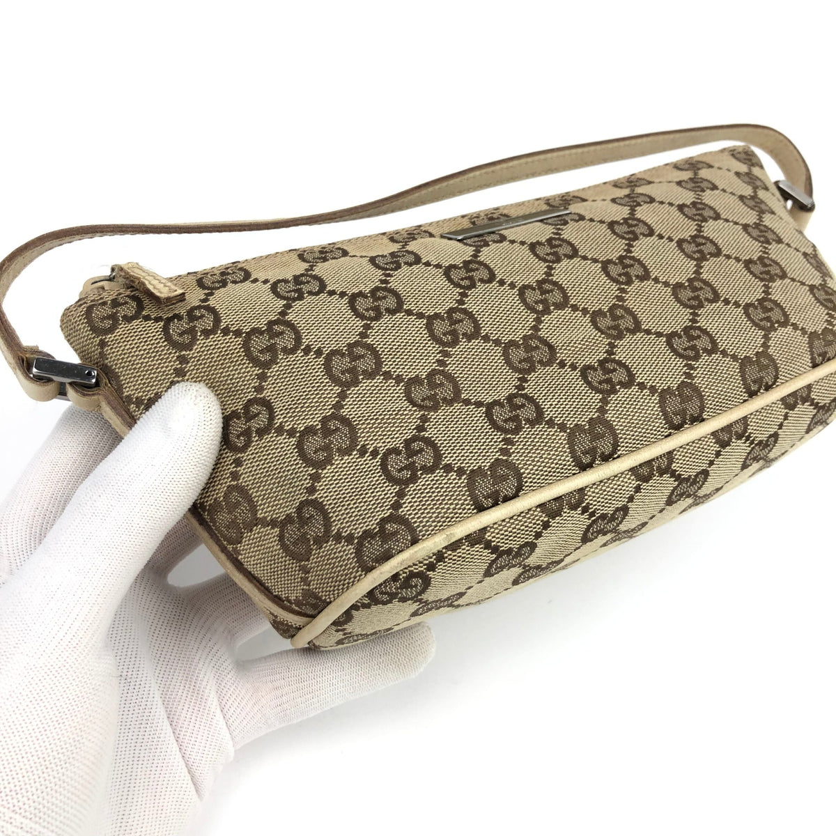 GUCCI MONOGRAM SHOULDER BAG