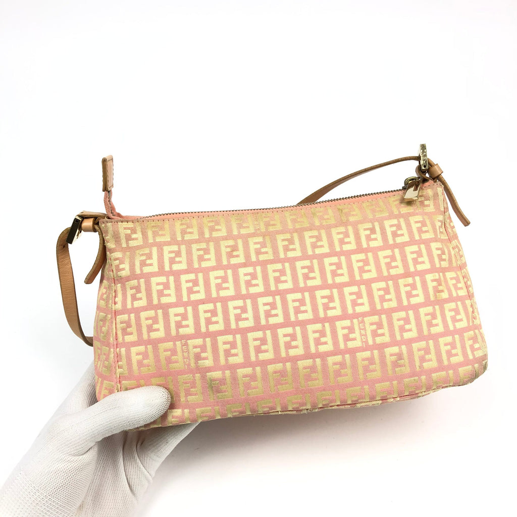 FENDI ZUCCA SHOULDER BAG