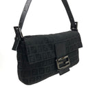 FENDI ZUCCA BAGUETTE SHOULDER BAG