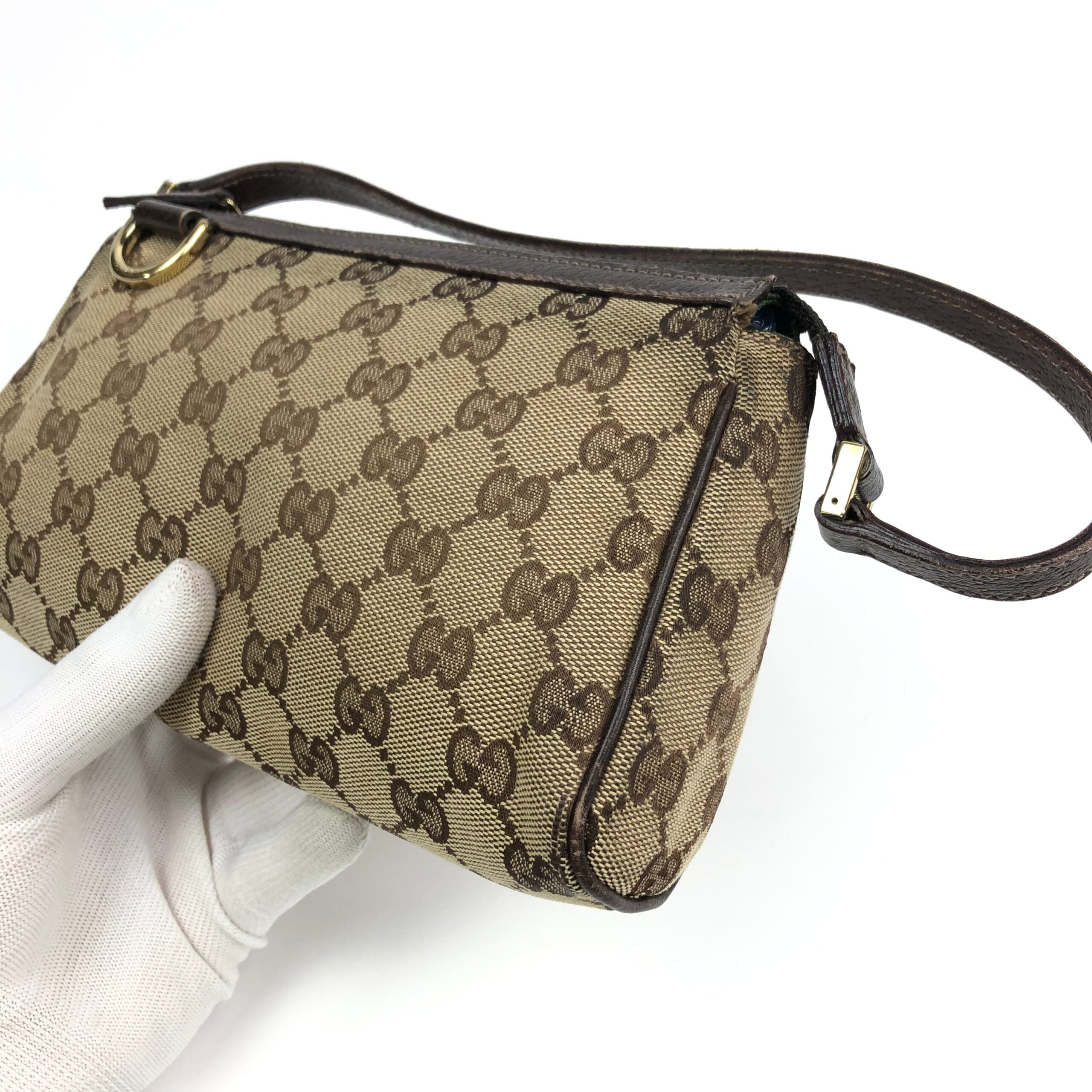 GUCCI MONOGRAM SHOULDER BAG
