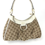 GUCCI ABBEY MONOGRAM SHOULDER BAG