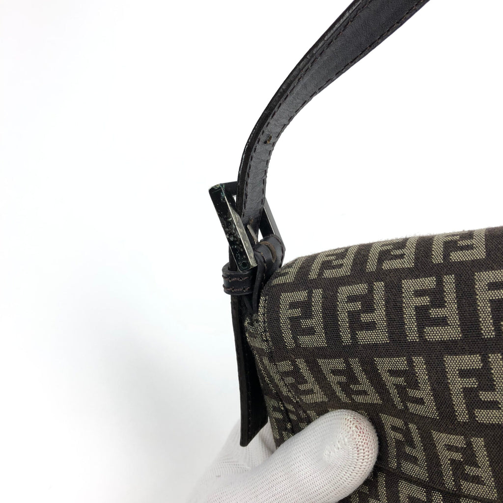 FENDI MONOGRAM BAGUETTE SHOULDER BAG