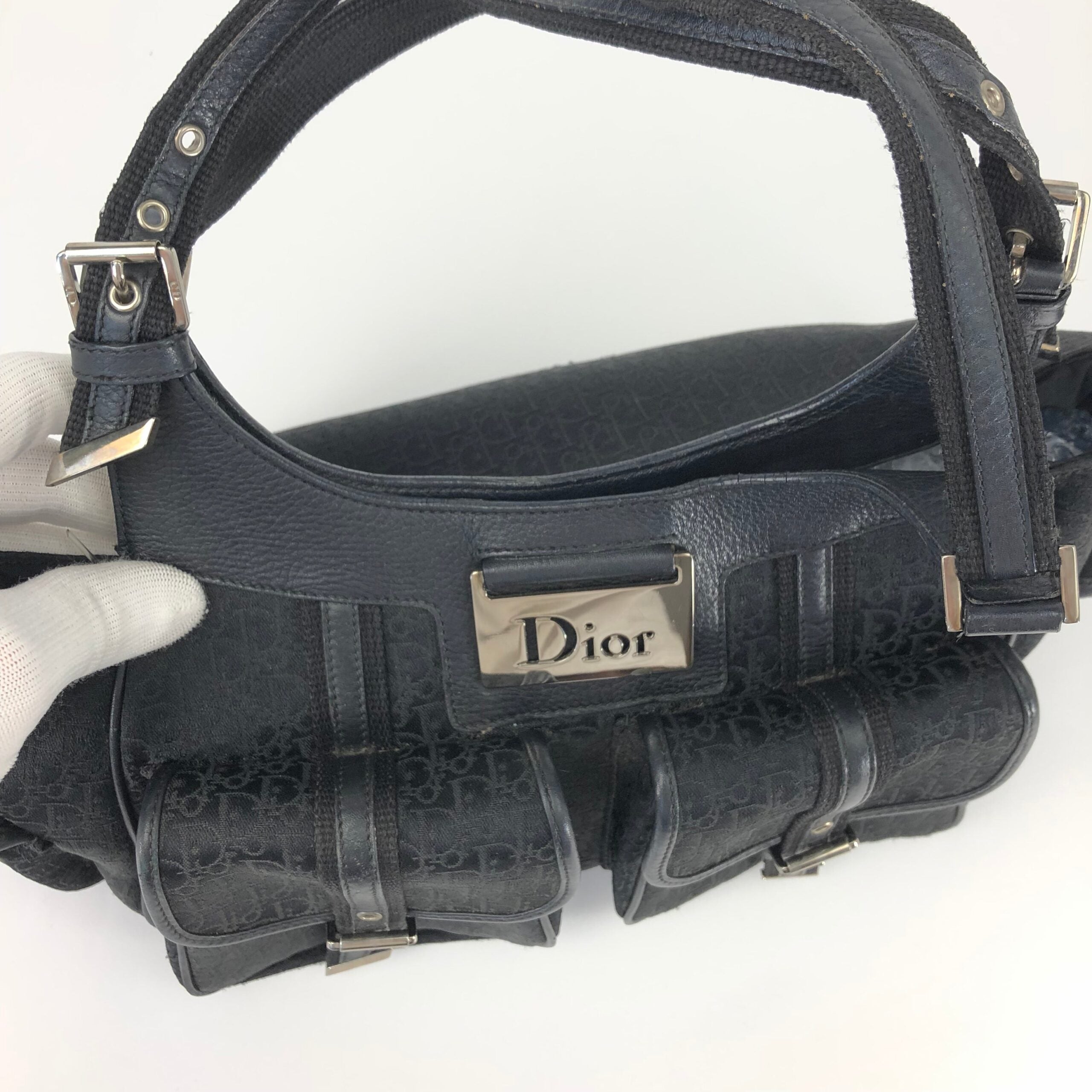 CHRISTIAN DIOR MONOGRAM SHOULDER BAG