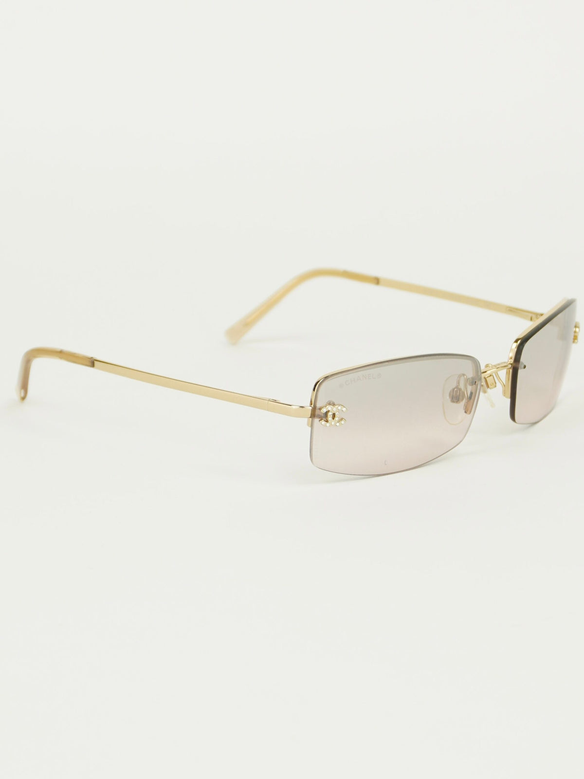 CHANEL RHINESTONE SUNGLASSES