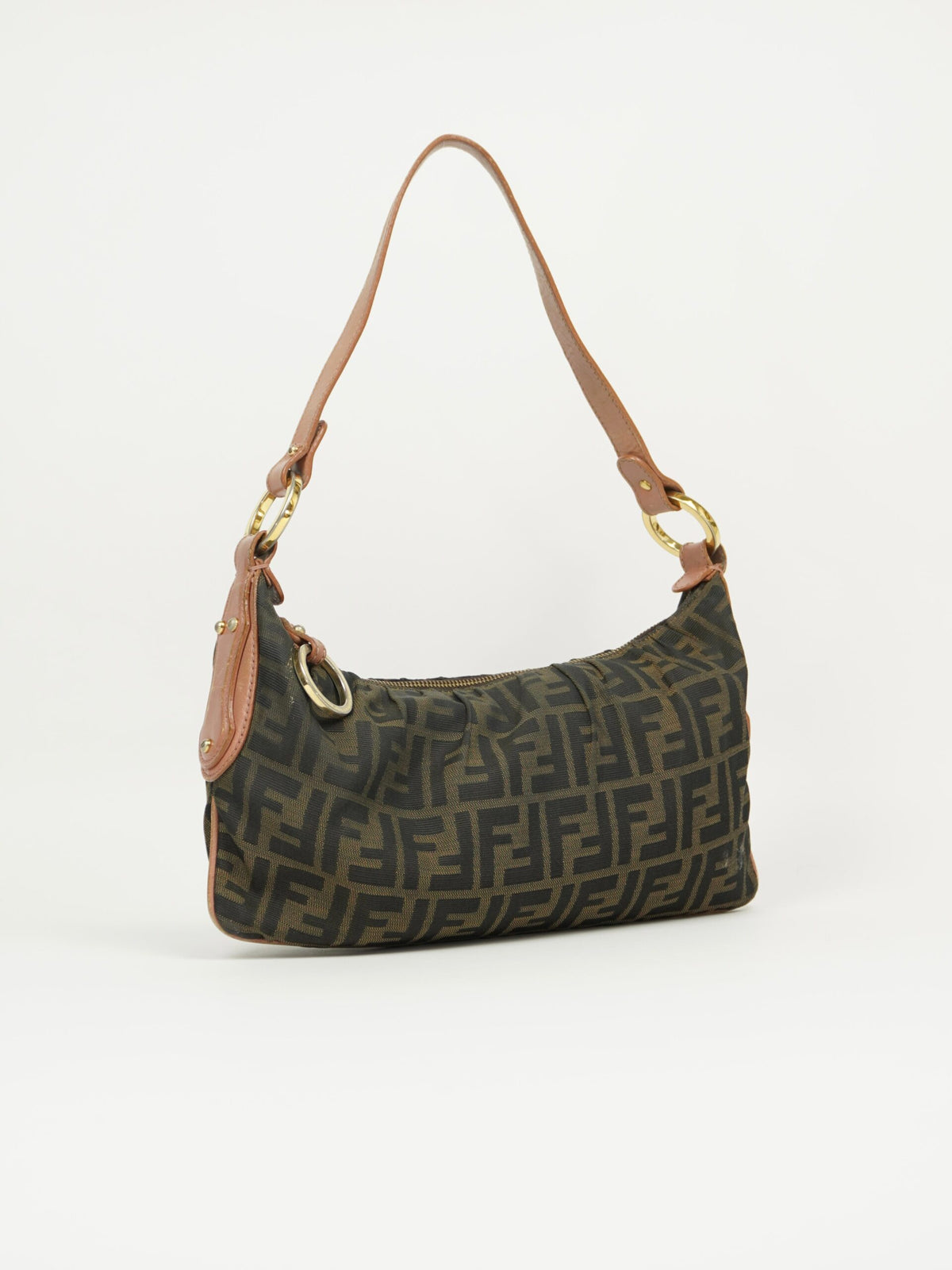 FENDI ZUCCA SHOULDER BAG