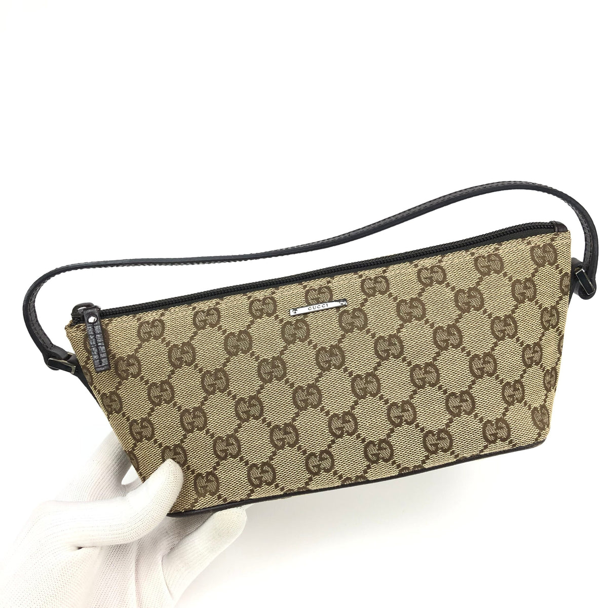 GUCCI MONOGRAM SHOULDER BAG