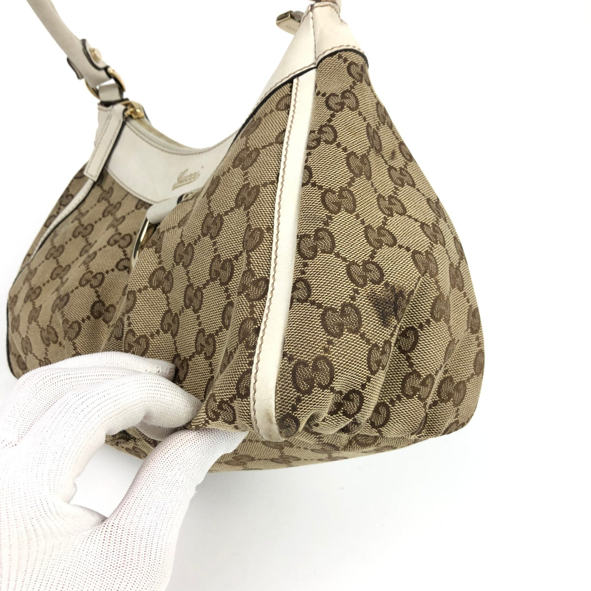 GUCCI MONOGRAM ABBEY SHOULDER BAG