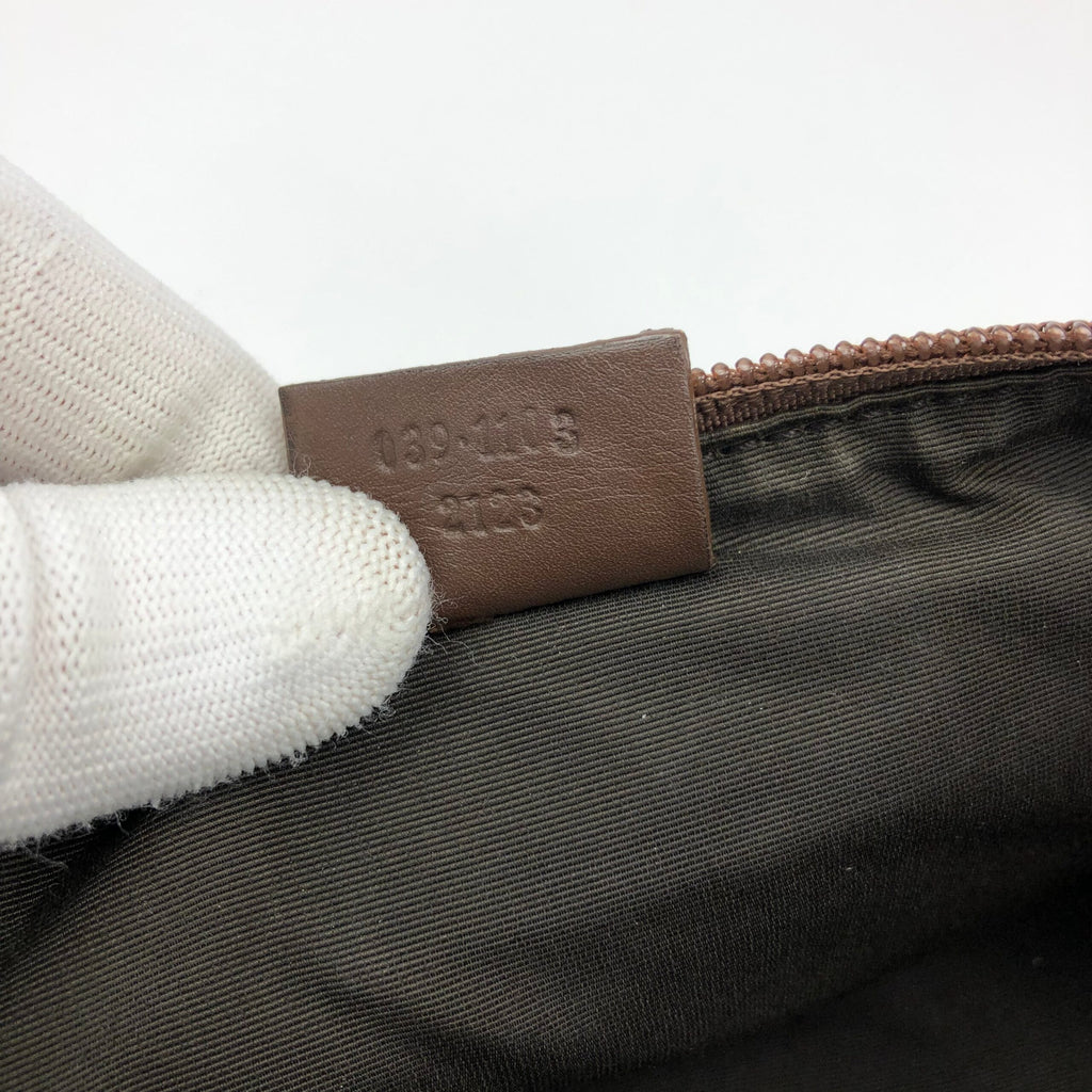 GUCCI MONOGRAM SHOULDER BAG