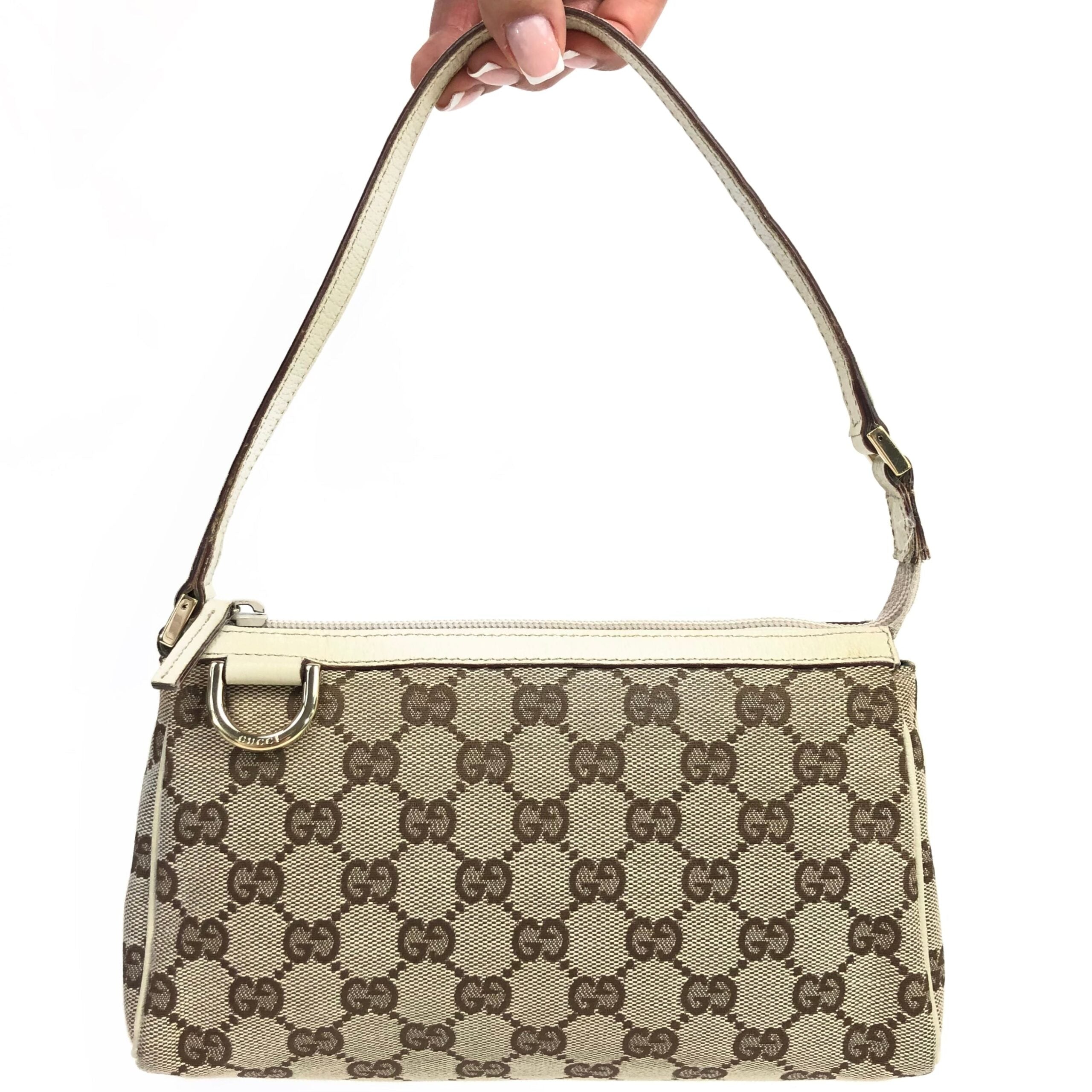 GUCCI MONOGRAM SHOULDER BAG