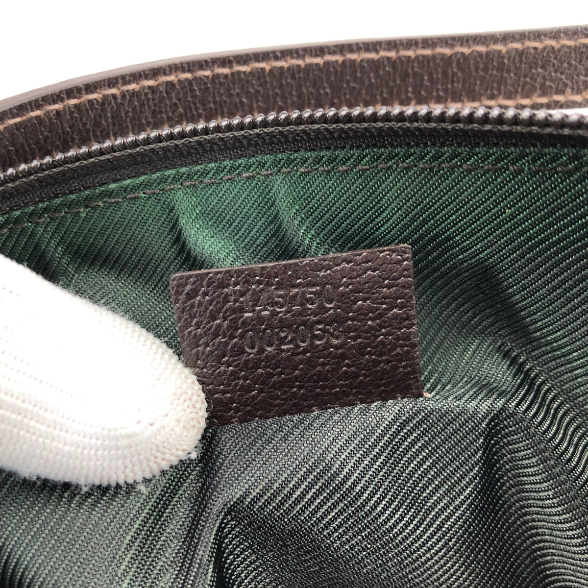 GUCCI MONOGRAM SHOULDER BAG
