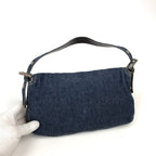 FENDI DENIM BAGUETTE BAG
