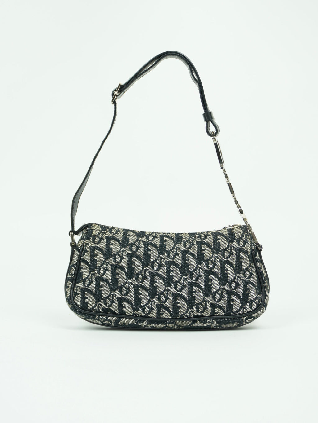 CHRISTIAN DIOR BAG WITH SILVER HARDWARE