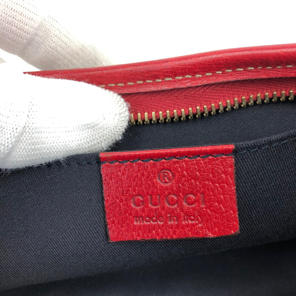 GUCCI MONOGRAM SHOULDER BAG