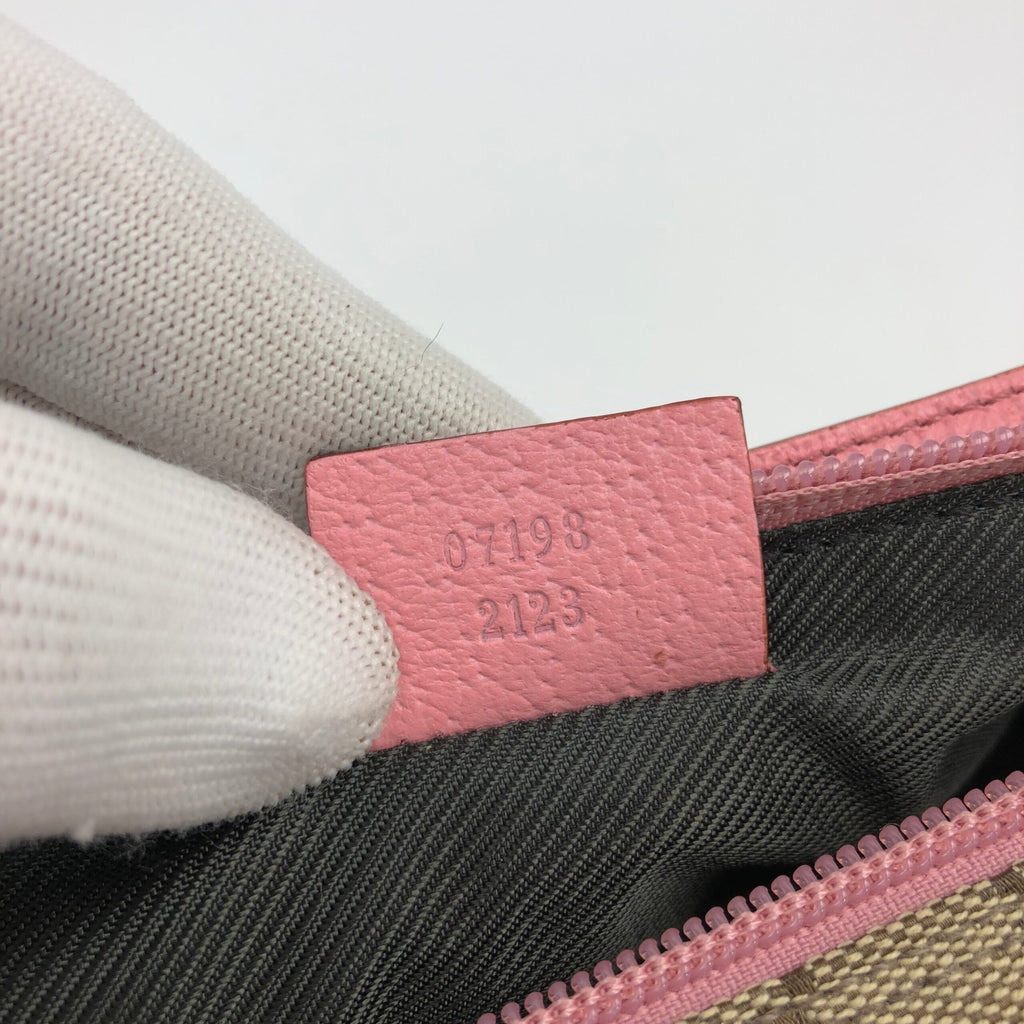 GUCCI MONOGRAM SHOULDER BAG