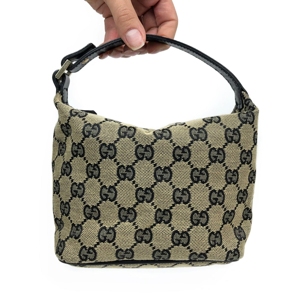 GUCCI MONOGRAM CLUTCH BAG