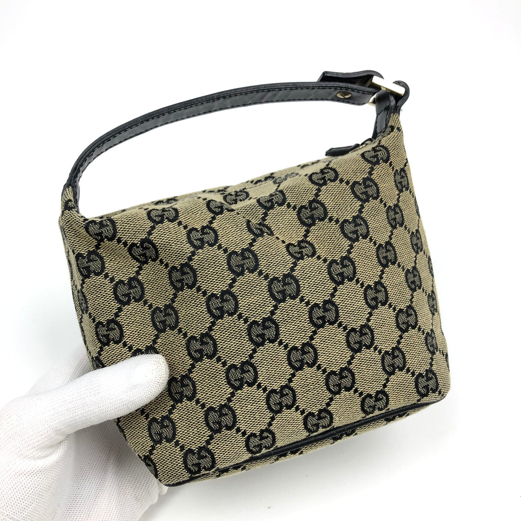 GUCCI MONOGRAM CLUTCH BAG