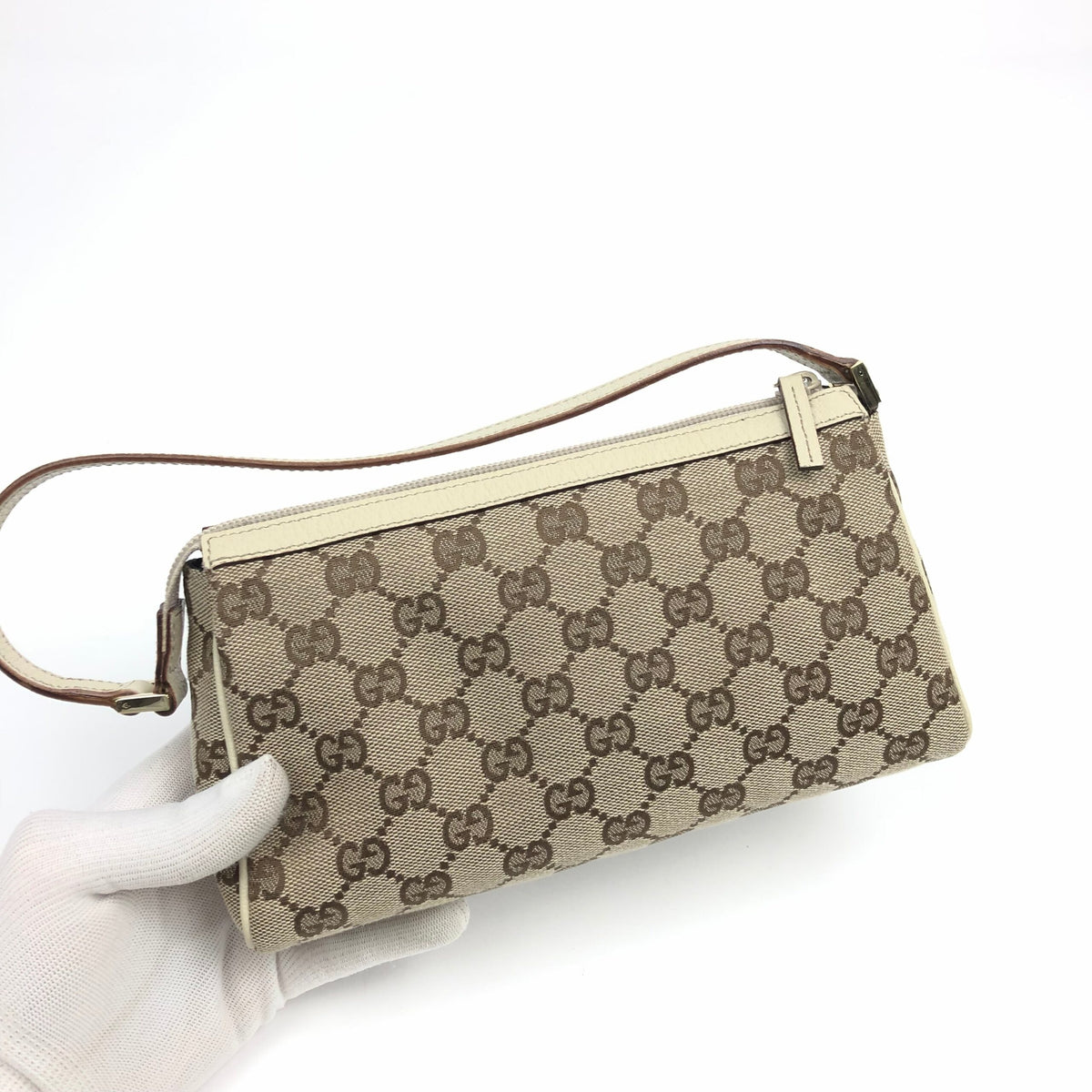 GUCCI MONOGRAM SHOULDER BAG