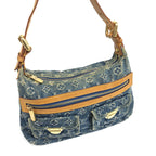 LOUIS VUITTON BAGGY PM DENIM SHOULDER BAG