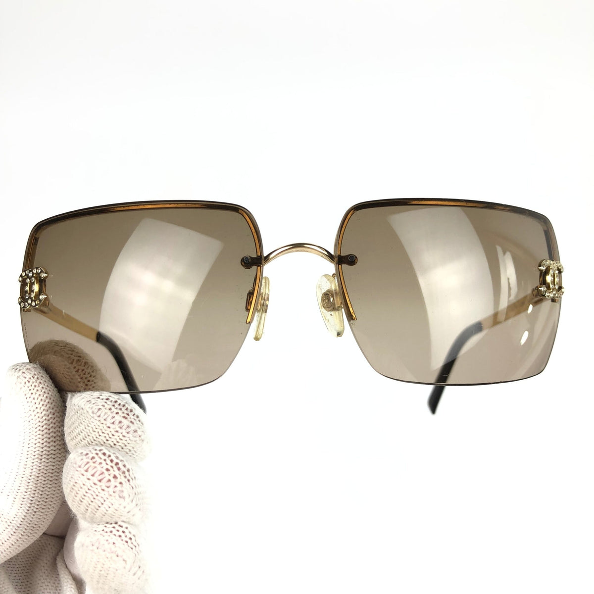 CHANEL RIMLESS SUNGLASSES