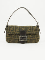 FENDI CASHMERE WOOL BAGUETTE