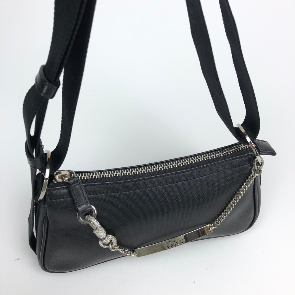 CHRISTIAN DIOR HARDCORE LEATHER SHOULDER BAG